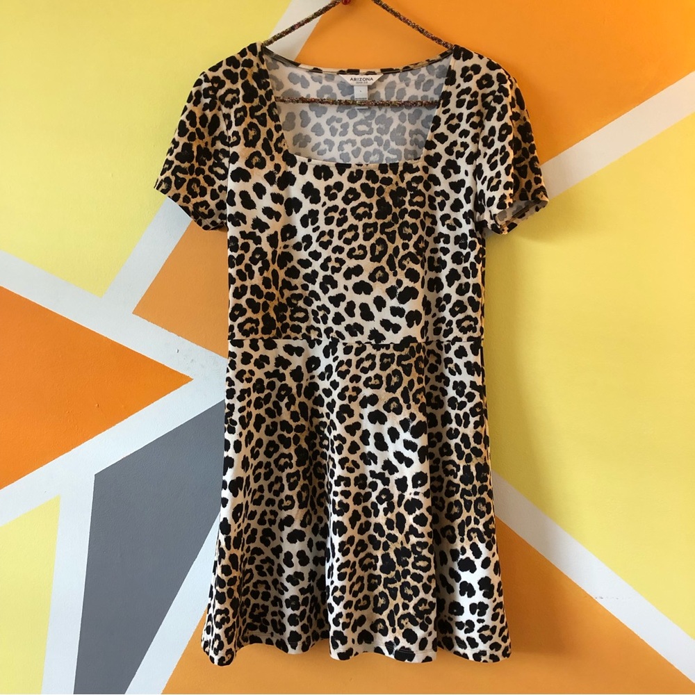 Leopard mini dress
